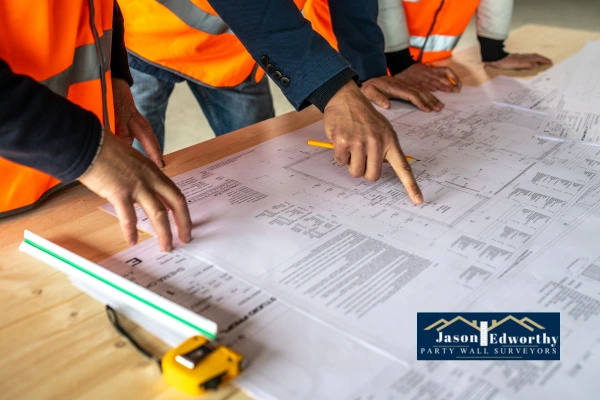 See if you need a party wall agreement for building along boundary line Andover